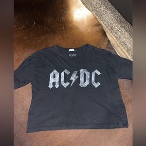 AC/DC crop top